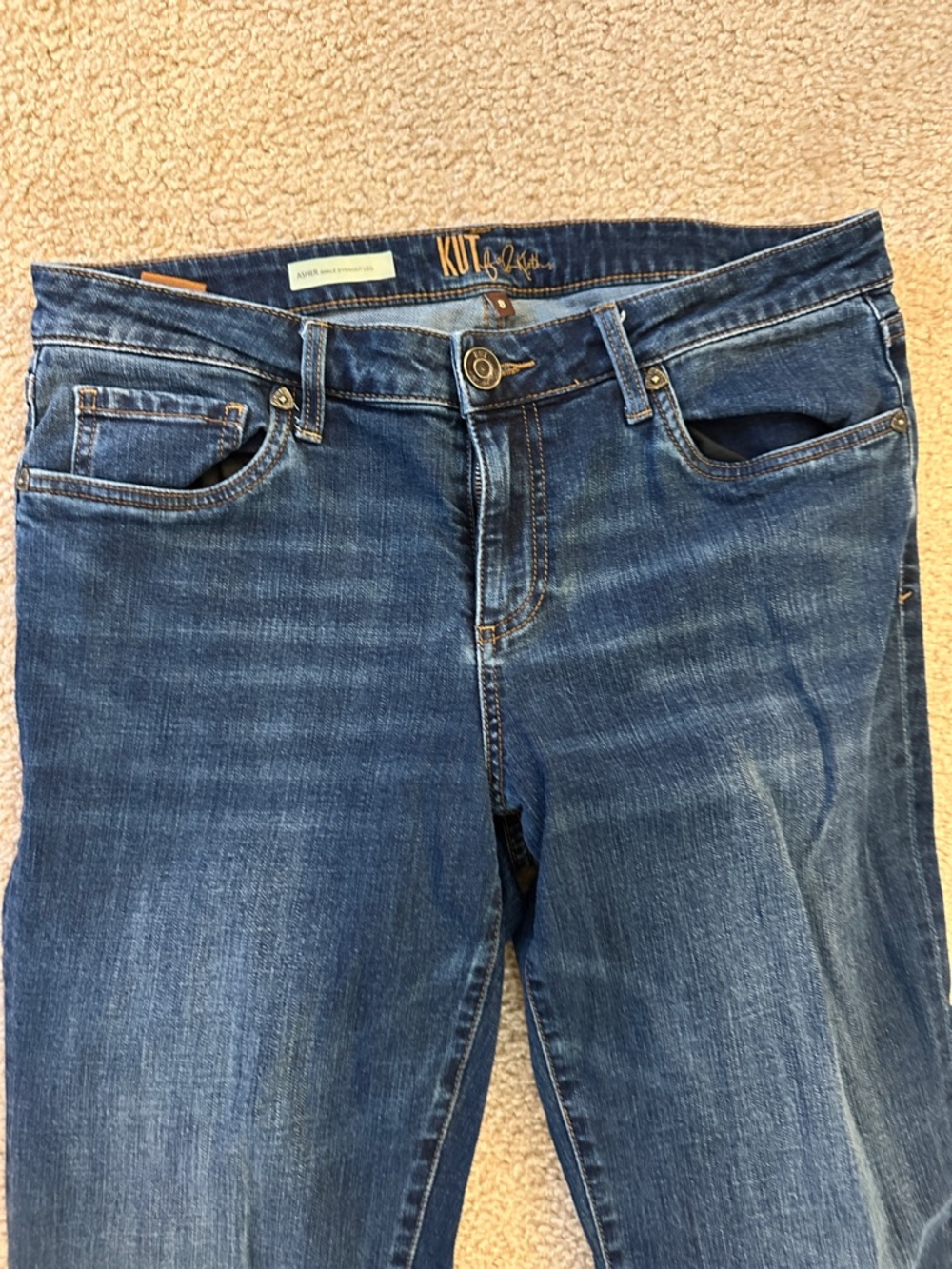 Kut from the Kloth Medium Wash Asher Jeans